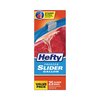 Hefty Slider Bags, 1 gal, 2.5 mil, 10.56" x 11", Clear, PK25 R82425